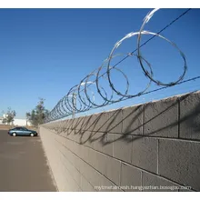 Single Loop Concertina Razor Barbed Wire